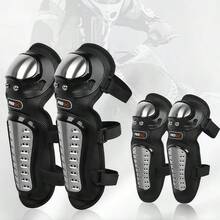 4-Piece Motorcycle Knee And Elbow Guard Set, All-Season, Stainless Steel Protective Structure, Off-Road Riding Anti-Fall Wear-Resistant Protective Gear, Shock Absorption, Riding Safety Protection Equipment - 4-piece Motorcycle Armor Set - View 12