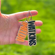 Customized Name Tag Keychain | Personalized Backpack Tag, Suitable For Daycare, Lunch Box And Water Bottle | Cute Gift For Boys And Girls, Bag Charm, Back To School Essential - H-iron Ring Backpack Tag - View 7