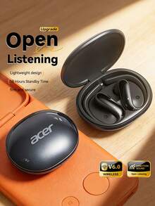 Acer OHR718 新款無線藍牙耳機,耳罩式設計,防止耳機掉落,佩戴舒適,提供立體聲音質,兼容 iOS/Android 系統,實現流暢無延遲的影音遊戲體驗 - 查看 3