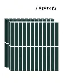 10/20/40pcs Thickened Straight Line Mosaic Self-Adhesive Splash Guard, Thick Texture With Excellent Resilience, Minimalist 3D Straight Line Pattern, Peel And Stick Without Cement, Excellent Waterproof And Moisture-Proof Performance, Suitable For Kitchen Stove, Bathroom Wall Areas, Acting As Kitchen And Bathroom Splash Guard Tiles For Home Space Decoration And Renovation, Old House Remodeling, Rental Home Arrangement, Firm Adhesion And Not Easy To Fall Off. Not 3D Tiles - Multiple Styles - View 25