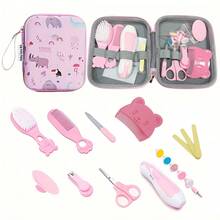 16pcs Healthcare Kit With Case-Comprehensive Grooming Set: Nail Clipper Comb Brush& More, Perfect Shower Holiday Gifts, Daily Personal Care - Multicolor - View 12