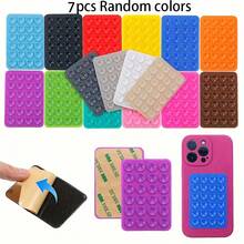 18pcs Multi-Functional Silicone Phone Suction Cups - Universal, Strong Adhesive, Easy To Detach And Reusable, Suitable For Tablet Protective Cases And Stands, Colorful Variety, Great Gift For Friends, Halloween Gift - Multicolor - View 11