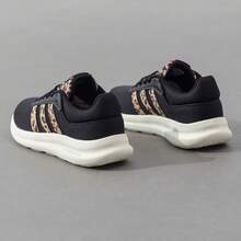 Adidas New LITE RACER 4.0 Women's Running Shoes, Lightweight And Comfortable With Shock Absorption - Black/Tan - View 8