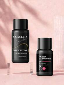 Coscelia Slip Solution Nail Gel For Manicure Extension False Nails Semi-Permanent Extension Nail Gel No Erase Gel Acrylic Fake Nail Patch Gel For Salon Home Nail Design Use - Multicolor - View 2