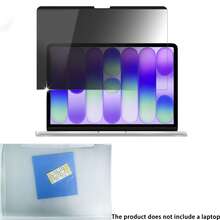 1pc Privacy Screen Protector Film, Magnetic Detachable Anti-Glare, Compatible With Macbook M5 M4 M3 M2 M1 Pro 16.2 14.2 Inch, Air 15.3/13.6 Inch M2 M3 M4 M5, Neo 13inch A3404 A18Pro, Folder+Cleaning Cloth+Positioning Sticker, Easy Installation/No Bubbles - View 9