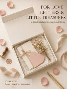 Personalized Bridesmaid Invitation Gift Box - Customized Name Bridesmaid Keepsake, Luxury Minimalist Bridal Party Gift - Multicolor - View 4