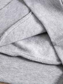 Custom Women's Hoodie, Suitable For Autumn/Winter Wear. Upload Your Favorite Photo/Friend/Lover/Landscape/Pet Image. Sports - Light Grey - View 6