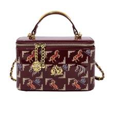 Women Clutches - Burgundy - View 2