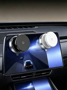 Anti-Shake Car Phone Holder, Bionic Mechanical Lock Stable Base, High-End Phone Holder, Suitable For Delivery Drivers, Suction Cup Mount, Perfect For Bumpy Mountain Roads, Dashboard Clip, Car Interior Accessory, Phone Small Accessory - Multicolor - View 3