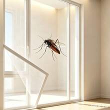 Summer White Window Mosquito Net, Window Mosquito Screen, Insect-Proof Mesh, Window Screen, Mosquito Netting, 2cm Self-Adhesive Tape Window Curtain, Fiberglass Mosquito Window Screen - White Net White Edge - View 38