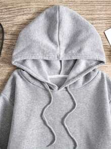 Custom Women's Hoodie, Suitable For Autumn/Winter Wear. Upload Your Favorite Photo/Friend/Lover/Landscape/Pet Image. Sports - Light Grey - View 2