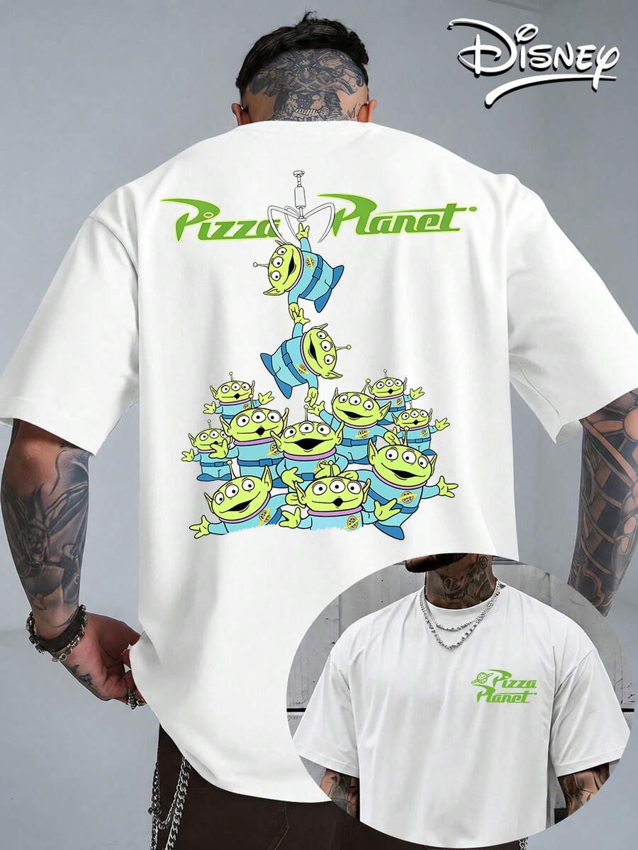Disney Men T-Shirts - White - View 1