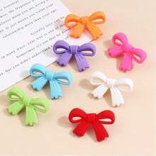 5/10/15/20/25/30Pcs Bow Plastic Buttons, Random Color Asymmetrical Colorful Buttons, Cute Candy Color Buttons, Versatile Decorative Buttons For Sweaters, Coats, Cardigans, Suitable For Handmade DIY, Clothing Sewing, Home Daily Use And Other Multi-Purpose Sewing Supplies - Multicolor - View 8