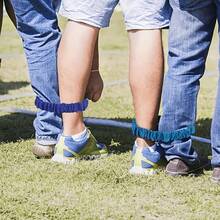 8/4/1 buah Tali Elastis Pengikat Velcro, Ideal untuk Permainan Tim, Sempurna untuk Aktivitas "Lomba Lari Tiga Kaki", Cocok untuk Acara Kelompok, Latihan Membangun Tim, Pertemuan Keluarga, Olahraga Luar Ruangan, dan Pesta di Halaman Belakang - Satu ukuran cocok untuk semua - View 8