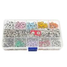 11mm Metal Button Set With Tool Plier For Easy Application On Multiple Fabrics Corrosion Resistant Snaps Button - A - View 2