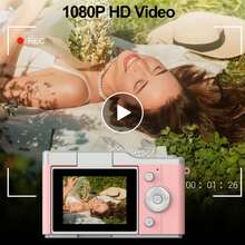 Kamera Digital 4X Zoom Digital 48MP Kamera Digital Fotografi Profesional Cocok Untuk Video Blogger Dan Pemula, Mendukung Fungsi Foto, Video Dan Webcam, Hadiah Ideal Untuk Hari Thanksgiving, Hari Valentine, Natal Dan Tahun Baru. Musim Wisuda, Idul Fitri (Baterai 600mAh) - View 7
