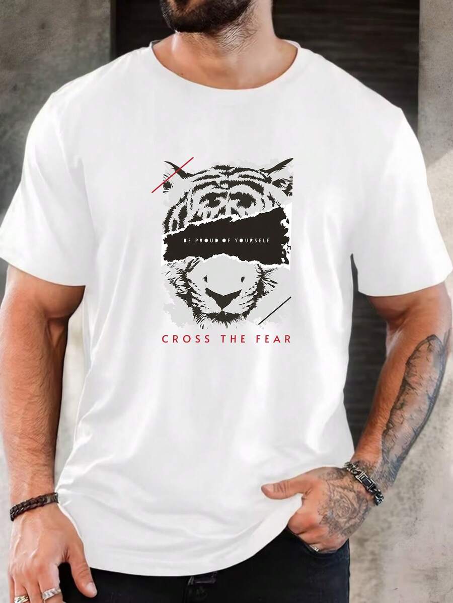 Men T-Shirts - White - View 1