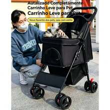 Pet Strollers - CA518YZ01 ЧЕРНЫЙ - Посмотреть 4