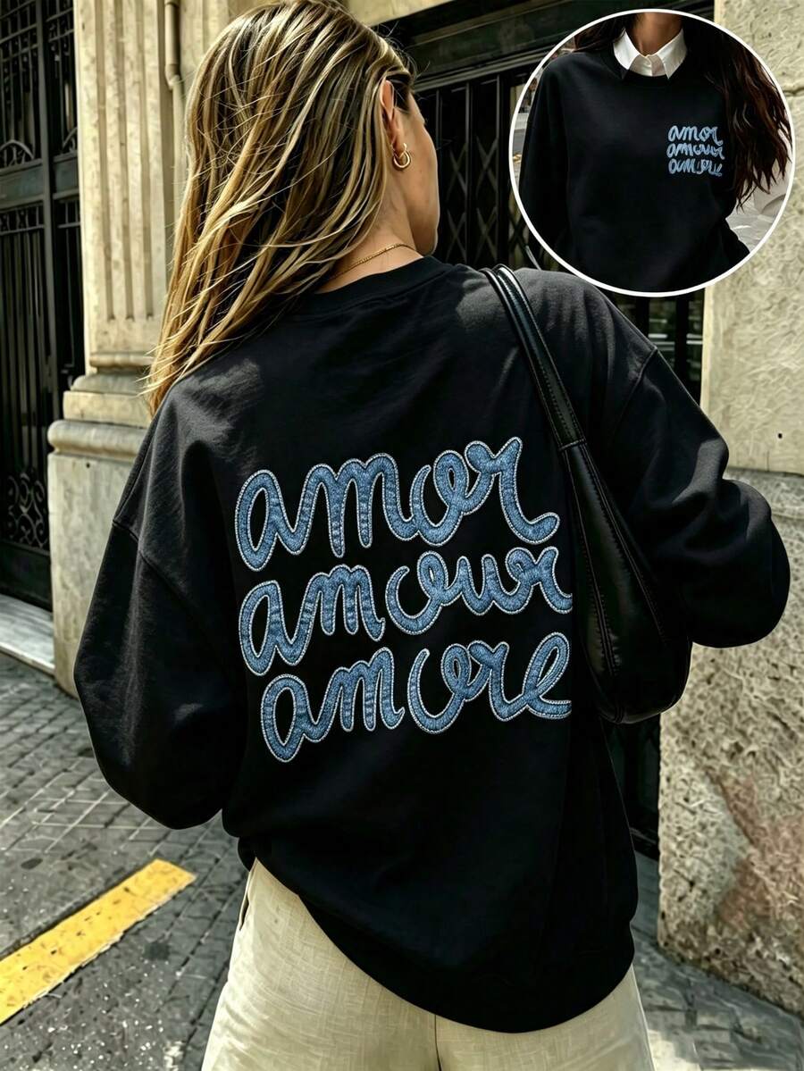 Women Sweatshirts & Hoodies - Black - View 1