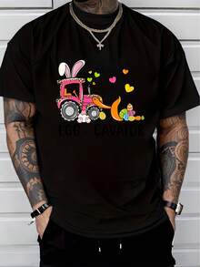 Men T-Shirts - Black - View 1