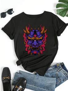 Women T-Shirts - Black - View 5