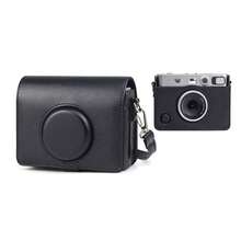 1 قطعة حافظة واقية لكاميرا Fujifilm Mini مع فتحة طباعة الصور، حقيبة كاميرا صغيرة من جلد PU بنسيج الليتشي مع حزام كتف قابل للتعديل، منفذ شحن دقيق وغطاء واقي قابل للفصل - مشاهدة 6