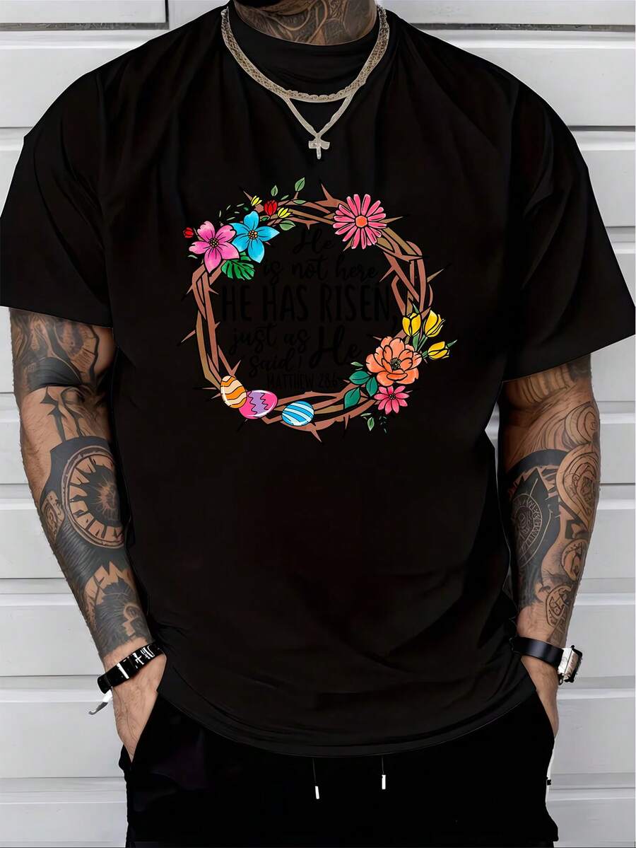 Camisetas de hombre - Negro - Ver 1