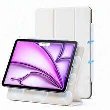 For IPad Pro Protective Case, New Air7 Apple 11 Protective Case, 10th Generation Magnetic Double-Sided Clip Mini 7 All Inclusive Anti Drop Air654 Tablet, 13 Inch Detachable, 12.9 Thin And Light - Beige - View 17