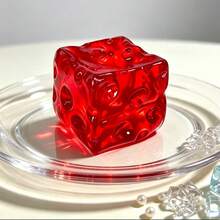 1 Buah Mainan Squishy Keju Merah Simulasi, Karet Lembut dengan Daya Pantul Lambat, Mainan Pereda Stres untuk Anak & Dewasa, Hiasan Dekorasi Meja. - MultiWarna - View 7