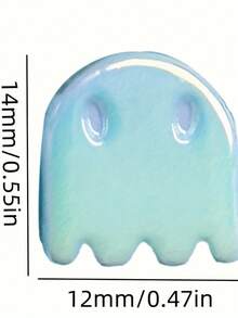 20pcs/Acrylic Ghost Beads Set, Suitable For Jewelry Making And Handmade Crafts - Multicolor - View 4