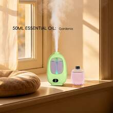 Smart Home Aromatherapy Diffuser, Wall-Mounted & Desktop Dual-Use Fragrance Diffuser, 9 Adjustable Mist Modes, Digital Display, One-Touch Control, Fine Mist Diffusion, Compatible With Various Essential Oils, Suitable For Bedroom, Living Room, Office, Hotel And Other Spaces, Portable And Easy To Place, Ideal For Holiday And Daily Practical Gift - 1PC - View 19