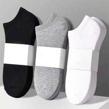 4/5/10/20 Pasang Kaos Kaki Pria Model R, Menyerap Keringat, Bernapas, Nyaman, Kaos Kaki Tak Terlihat, Cocok untuk Pemakaian Sehari-hari, Kaos Kaki Kerja, Semua Musim - MultiWarna - View 7