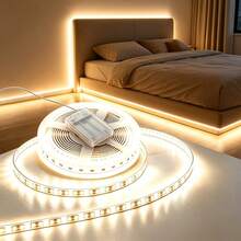 Lampu Strip LED Bertenaga Baterai, Putih/Putih Hangat 2835, Lampu Bar Nirkabel, Cocok Untuk Dekorasi Rumah, Pencahayaan Panggung, Dekorasi Ruangan Dalam Ruangan, Pencahayaan Bawah Kabinet, Pertunjukan Teater dan Pesta - MultiWarna - View 10
