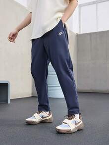 Nike Men's AS M NK CLUB WVN TAPER PANT Woven Sports Pants HJ1998-451 - Navy Blue - View 2
