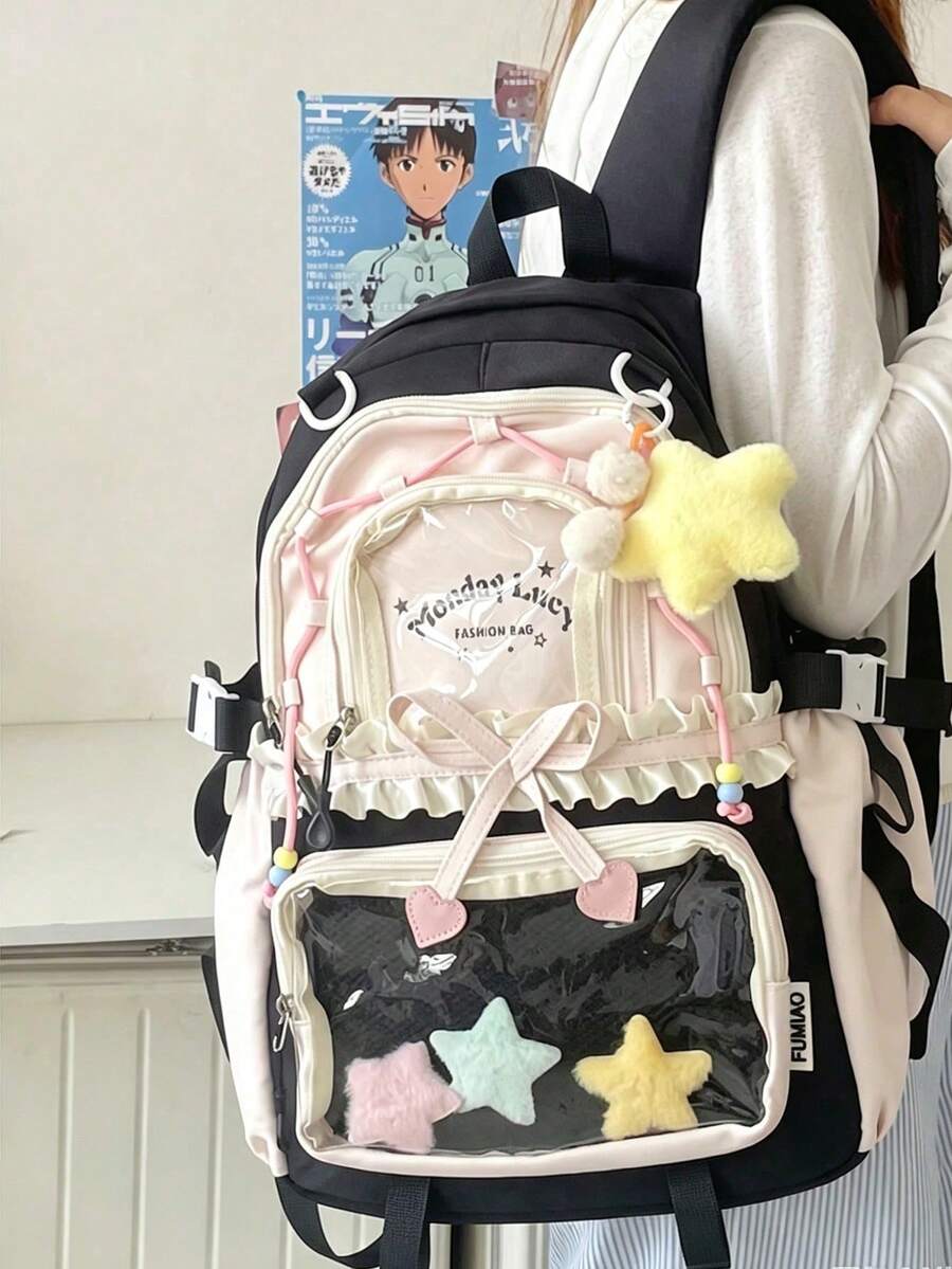 Multipurpose Small Backpack - Siyah - Görünüm 1