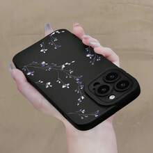 Phone Case: Black Pupil Eye Creative Printed Pattern Phone Case, Suitable For Apple  16/11/12/13/14/15/15 Pro/15 Plus/15 Pro Max/7 Plus/8 Plus/XX/S Max/Xr/11 Pro/12 Pro/13 Pro/14 Pro/11 Pro Max/12 Pro Max/13 Pro Max/14 Pro Max/14 Plus/66s/6 - 黑色 - 查看 2