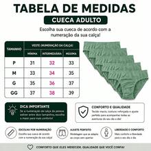Kit 5 Cuecas Slip Adulto Masculina Confortável Respirável Malha Algodão Macia Promoção - GG - Visão 2