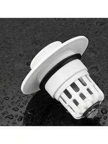 Pop-Up Bathroom Sink Drain Stopper, Multi-Functional Pressure Filter Plug, Durable Plastic Material, Anti-Clogging Sink Drain Filter, Kitchen Food Residue Filter, Bathroom Accessories Small Tool/Bathroom Essential - Multicolor - View 8