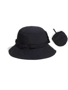 Unisex Quick-Dry Waterproof Pocket Bucket Hat, Windproof, Sun Protection, UV Protection, 3D Design, Foldable, Fashionable, Versatile, Elegant, Soft & Comfortable, Breathable, Multi-Functional, Flattering, Face-Slimming, Suitable For Beach, Outdoor, Hiking, Cycling - Multicolor - View 7