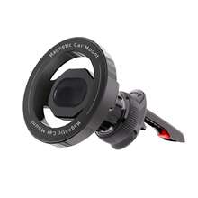 Car Phone Holder MagSafe Strong Magnetic Suction 360° Adjustable Air Vent Hands-Free Phone Mount Compatible With 17-12 And All Smartphones Black - A - View 12