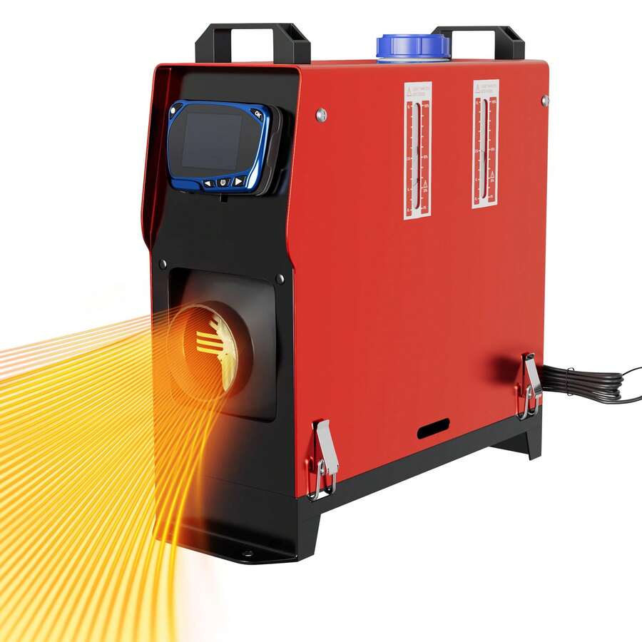 Patio Heater - Red, Type a - View 1