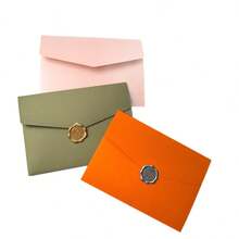 1/5 Premium Envelope Card Holder Printed Wedding Invitation Postcard 30% Off Invitation Cover - A - View 3