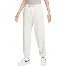 Celana Olahraga Wanita Nike Authentic Sportswear Pinggang Tinggi dengan Tali Serut HV8463-133 - HV8463-133 - View 6