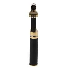 RIBASUBB Bathroom Faucet 360° Swivel Dual Function Sprayer Brass Black Gold Modern Lever Ceramic Valve - Black and Gold - View 4