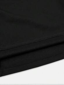 Adidas Unisex U 3S KT LS Long Sleeve Knit Collarless T-Shirt TKZ2930 - Black - View 5