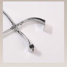 1pc Partial Eyelash Curler Segmented Eyelash Curling Tool Portable Eyelash Curler For Touch-Up And Shaping - Silver - View 4