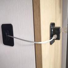1pc High-Security Lock, Multi-Functional Cabinet/Door/Window/Refrigerator Lock, Baby Safety Lock, Home Decor Gift - Drawer  Lock - View 8