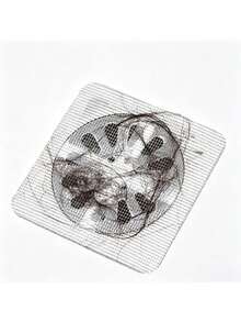 50pcs Premium Disposable Drain Filter Mesh, Effectively Prevent Hair Clogging And Insect Entry, Suitable For Toilet, Bathroom Sink And Floor Drain, Durable, Easy Installation, Quick Maintenance Of Drainage System - A - View 3