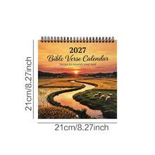 2027 Christian Wall Calendar With Bible Verses, Printed Monthly Calendar - Fun 2027 Wall Calendar With Humorous Monthly Designs, Suitable For Office And Home Decor - 2027 Landscape Calendar - View 4