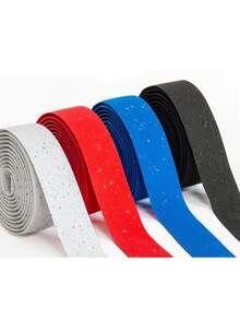 1 Pair Road Bike Handlebar Tape Shock-Absorbing Anti-Slip Grip Wrap, Comfortable Bar Tape, Suitable For Multiple Cycling Scenarios, Bicycle Modification Accessory - Multicolor - View 1